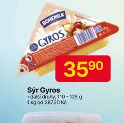 Hruška Sýr Gyros nabídka