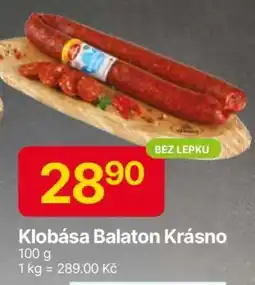 Hruška Klobása Balaton Krásno nabídka