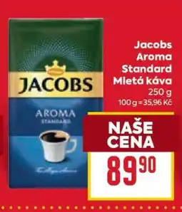 Billa Jacobs Aroma Standard Mletá káva nabídka