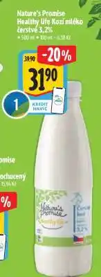 Albert Nature’s Promise Healthy life Kozí mléko čerstvé 3,2% nabídka