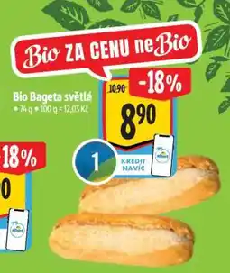 Albert Bio Bageta světlá nabídka