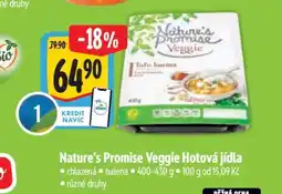 Albert Nature's Promise Veggie Hotová jídla nabídka