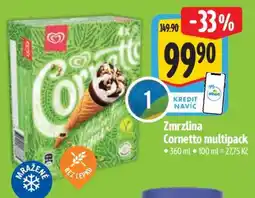 Albert Zmrzlina Cornetto multipack nabídka