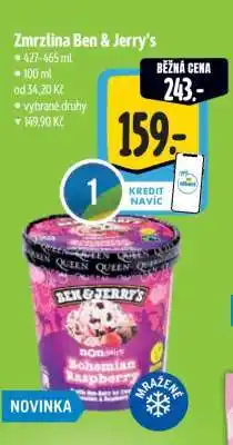 Albert Zmrzlina Ben&Jerry’s nabídka