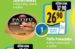 Albert Pâtifu Pomazánka nabídka