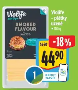 Albert Violife - plátky uzené nabídka