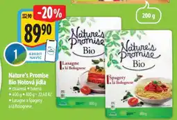 Albert Nature’s Promise Bio Hotová jídla nabídka
