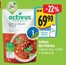 Albert Activus Bio Polévka nabídka