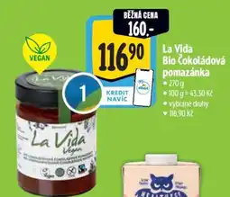 Albert La Vida Bio Čokoládová pomazánka nabídka