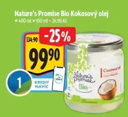 Albert Nature’s Promise Bio Kokosový olej nabídka
