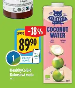 Albert HealthyCo Bio Kokosová voda nabídka