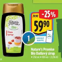 Albert Nature's Promise Bio Datlový sirup nabídka