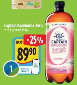 Albert Captain Kombucha Zero nabídka