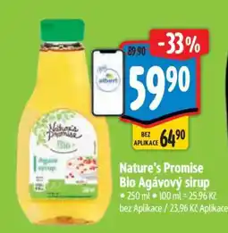 Albert Nature's Promise Bio Agávový sirup nabídka