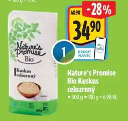 Albert Nature’s Promise Bio Kuskus celozrnný nabídka