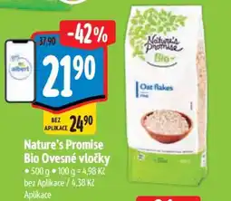 Albert Nature’s Promise Bio Ovesné vločky nabídka
