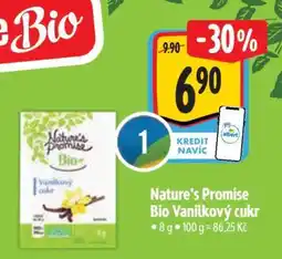 Albert Nature's Promise Bio Vanilkový cukr nabídka