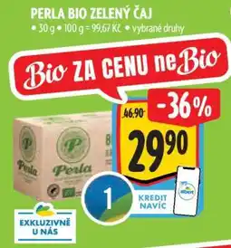 Albert PERLA BIO ZELENÝ ČAJ nabídka