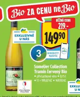 Albert Somelier Collection Tramín červený Bio nabídka