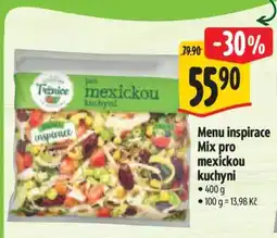 Albert Menu inspirace Mix pro mexickou kuchyni nabídka