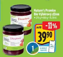 Albert Nature’s Promise Bio Výběrový džem nabídka