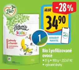 Albert Bio Lyofilizované ovoce nabídka