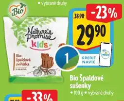 Albert Bio Špaldové sušenky nabídka