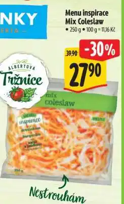 Albert Menu inspirace Mix coleslaw nabídka