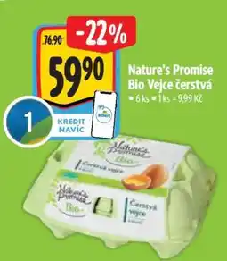 Albert Nature’s Promise Bio Vejce čerstvá nabídka