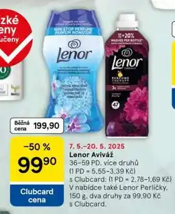 Tesco Lenor aviváž nabídka