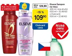 Tesco Elseve šampon na vlasy nabídka
