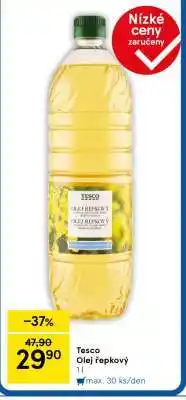 Tesco Tesco olej řepkový nabídka