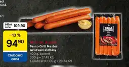 Tesco Tesco Grill Master Grilovací klobásy nabídka