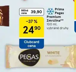 Tesco Prima Pegas Premium Zmrzlina nabídka