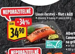 Albert Filet losos s kůží nabídka