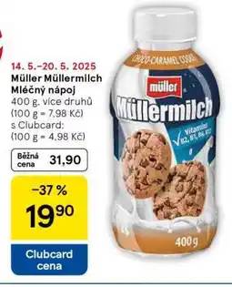 Tesco MÜLLER MÜLLERMILCH Mléčný nápoj nabídka
