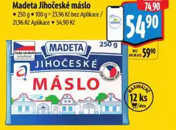 Albert Madeta jihočeské máslo nabídka