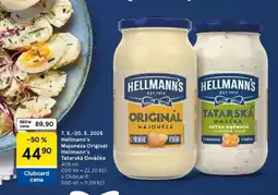 Tesco Hellmann's Majonéza Originál Hellmann's Tatarská Omáčka nabídka
