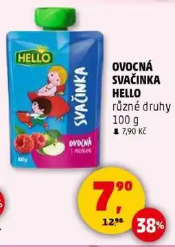 Penny Market Ovocná svačinka HELLO nabídka