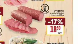 Billa Vysočina nabídka
