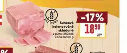 Billa Šunkové koleno ručně skládané nabídka