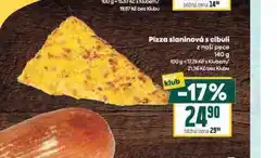 Billa Pizza slaninová s cibulí nabídka
