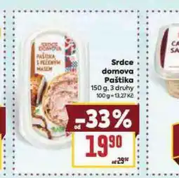 Billa Paštika nabídka
