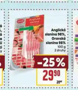 Billa Oravská slanina nabídka