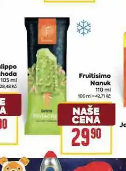 Billa Fruitisimo nanuk nabídka