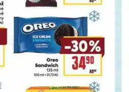 Billa Oreo sandwich nabídka