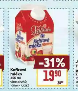 Billa Kefírové mléko nabídka