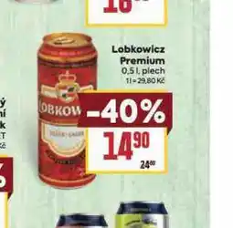 Billa Pivo lobkowicz premium nabídka
