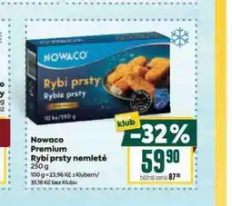 Billa Nowaco premium rybí prsty nemleté nabídka