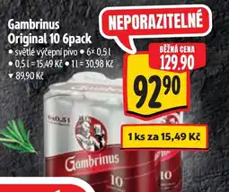 Albert Gambrinus Original 10 nabídka